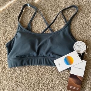 Vuori Mindset Bra - Color: Stone - Size: Small